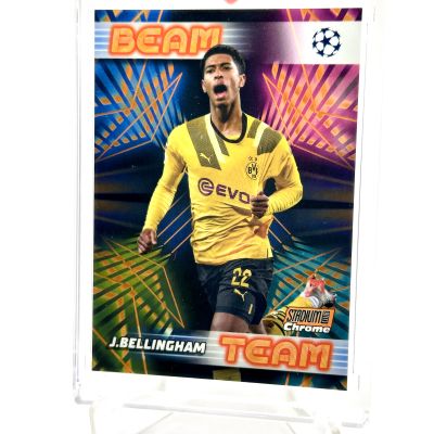 Jude Bellingham 2022-23 Topps Stadium Club Chrome Beam Team Casehit #BT-JB 19/25 Borussia Dortmund