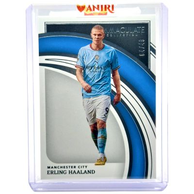 Erling Haaland 2022-23 Panini Immaculate Collection SILVER 04/49 #128 Manchester City