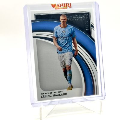 Erling Haaland 2022-23 Panini Immaculate Collection SILVER 04/49 #128 Manchester City