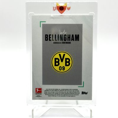 Jude Bellingham 2022-23 Topps Bundesliga Stars of the Season AQUA 01/10 Borussia Dortmund