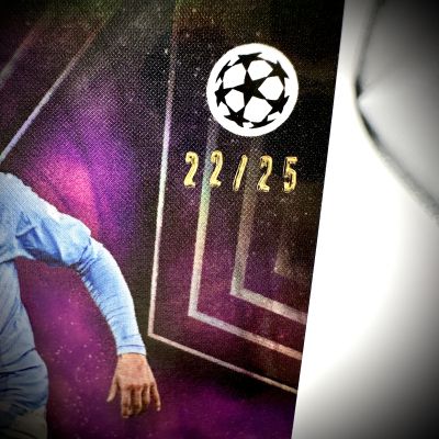 Erling Haaland 2023-24 Topps Knockout UCL - PURPLE 22/25 Manchester City