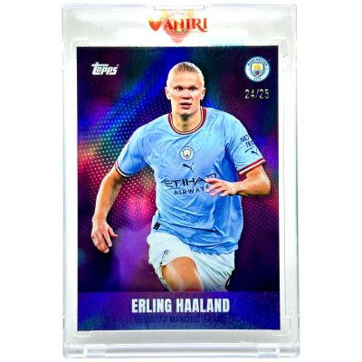 Erling Haaland 2023-24 Topps Manchester City Team Set - PURPLE 24/25 Manchester City