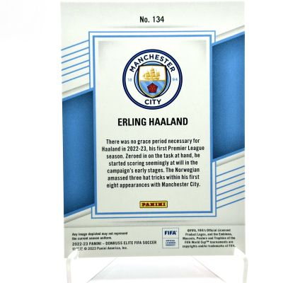 Erling Haaland 2023-24 Panini Donruss Elite FIFA - PINK 24/25 #134 Manchester City