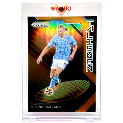 Erling Haaland 2023-24 Panini Prizm Premier League - TALISMEN ORANGE 04/25 #1 Manchester City