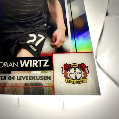 Florian Wirtz 2020-21 Topps Chrome Bundesliga - Refractor Rookie RC #64 Bayer Leverkusen