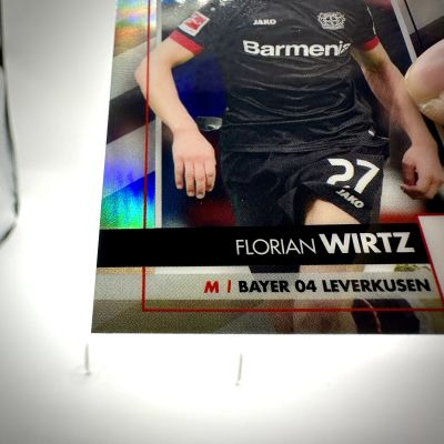 Florian Wirtz 2020-21 Topps Chrome Bundesliga - Refractor Rookie RC #64 Bayer Leverkusen