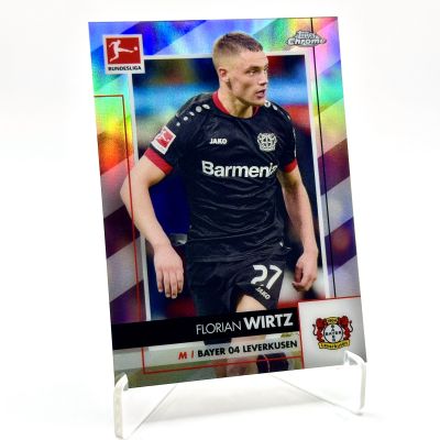 Florian Wirtz 2020-21 Topps Chrome Bundesliga - Refractor Rookie RC #64 Bayer Leverkusen