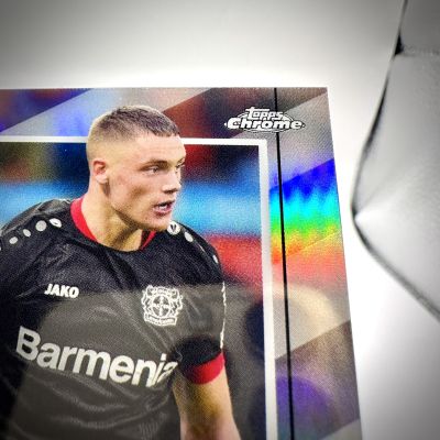 Florian Wirtz 2020-21 Topps Chrome Bundesliga - Refractor Rookie RC #64 Bayer Leverkusen
