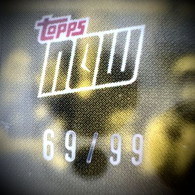 Erling Haaland 2021 Topps Now Bundesliga - YELLOW 69/99 GSG 9 Borussia Dortmund
