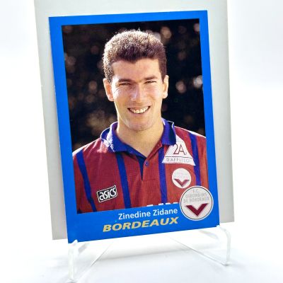 Zinedine Zidane 1992-93 Panini Foot '93 RC Rookie #24 Bordeaux RECUP