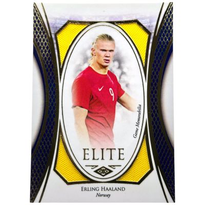 Erling Haaland 2022-23 Futera Unique World Football - ELITE Relics 15/21 #EL12 Norway