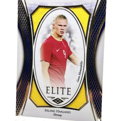 Erling Haaland 2022-23 Futera Unique World Football - ELITE Relics 15/21 #EL12 Norway