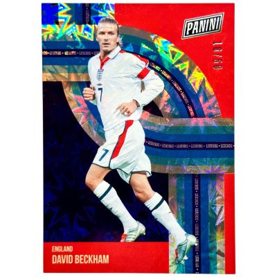 David Beckham 2021 Panini National Convention Silver Packs 10/50 #LEG1 England