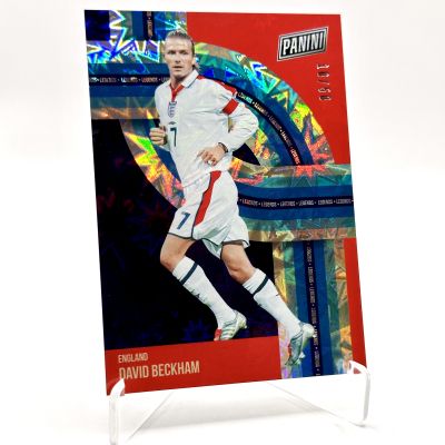 David Beckham 2021 Panini National Convention Silver Packs 10/50 #LEG1 England