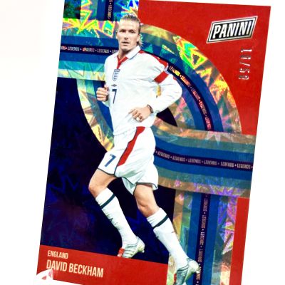 David Beckham 2021 Panini National Convention Silver Packs 10/50 #LEG1 England