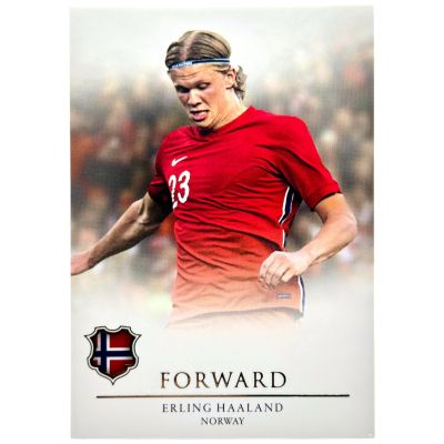 Erling Haaland 2021-22 Futera Unique World Football #068 Norvegia