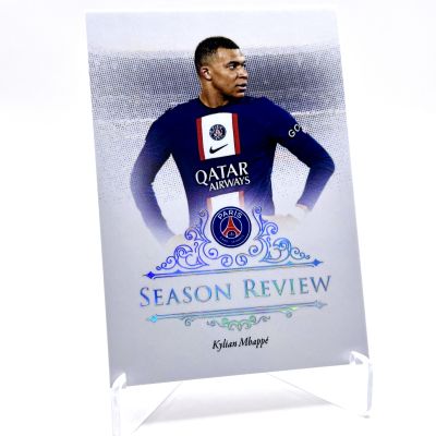 Kylian Mbappe 2022-23 Futera Paris Saint-Germain Season Review 01/05 #SRP19 PSG