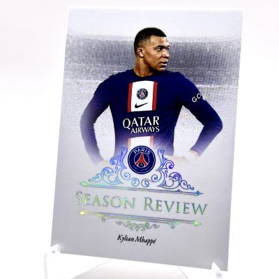 Kylian Mbappe 2022-23 Futera Paris Saint-Germain Season Review 01/05 #SRP19 PSG
