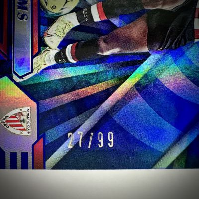 Nico Williams 2021-22 Panini Chronicles - Rookie RC  XR BLUE 27/99 #102 Bilbao
