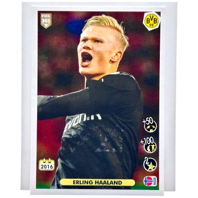Erling Haaland 2020-21 Panini FIFA 365 Sticker #8 BVB Dortmund