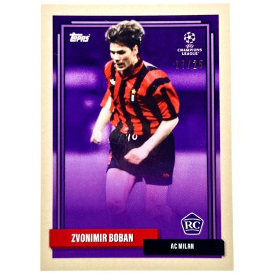 Zvonimir Boban 2023 Topps The lost Rookie - RC 17/25