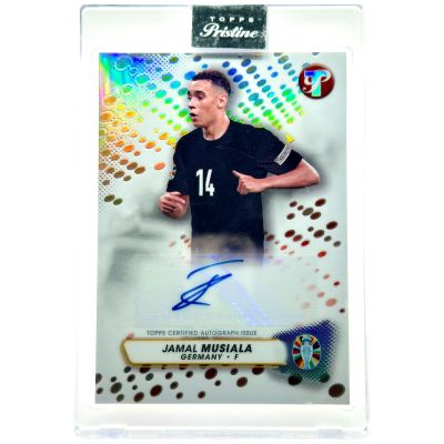 Jamal Musiala 2023 Topps Pristine Road to UEFA Euro 2024 - AUTO #PA-JM Germany