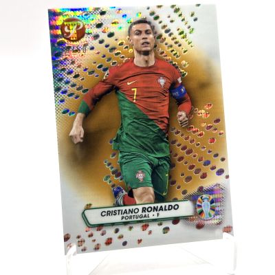 Cristiano Ronaldo 2023-24 Topps Pristine Road To EURO - GOLD  #131 20/50 Portugal