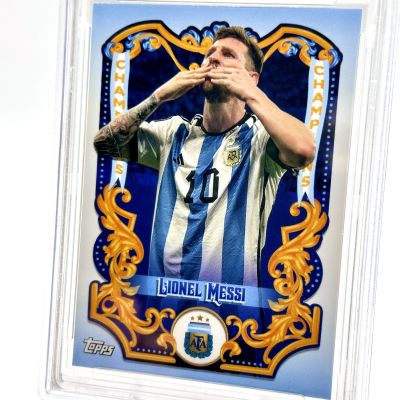 Lionel Messi 2023 Topps Argentina Fileteado - Champions Set #CH-9 PSA 9