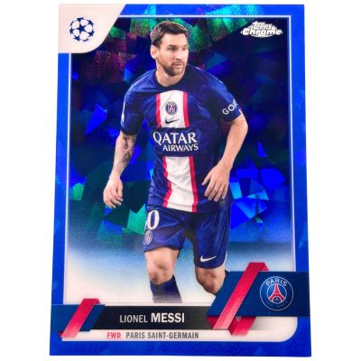Lionel Messi 2022-23 Topps Chrome Sapphire Edition UCC #1 PSG