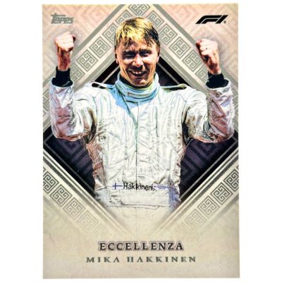 Mika Hakkinen 2024 Topps Formula 1 Eccellenza - Veterano Mclaren Mercedes