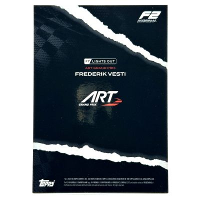 Frederik Vesti 2022 Topps F1 Lights Out 2022 - F2 TEAL 04/99
