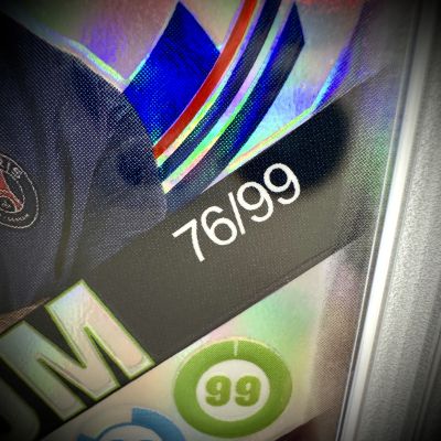 Lionel Messi 2021-22 Panini Adrenalyn XL Top Class - Platinum 76/99 PSG PSA 10