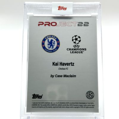 Kai Havertz 2022 Topps Project 22 - designed by Case Maclaim #158 Chelsea