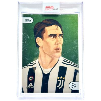 Dusan Vlahovic 2022 Topps Project 22 - designed by Marco Melgrati #6 Juventus