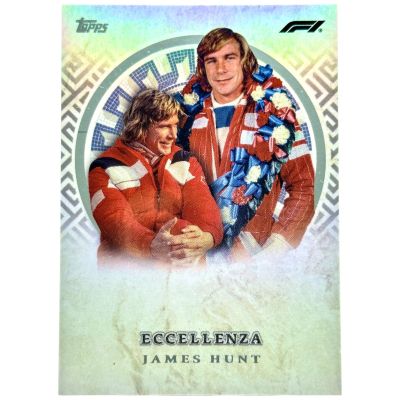 James Hunt 2024 Topps F1 Eccelenza - Supremo Mclaren