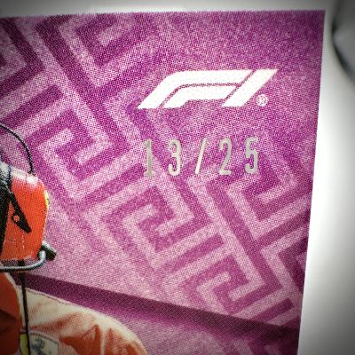 Frederic Vesseur 2024 Topps F1 Eccelenzza - PURPLE 13/25 Ferrari