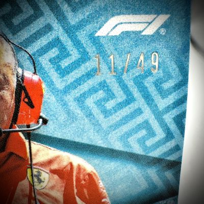 Frederic Vesseur 2024 Topps F1 Eccelenzza - BLUE 11/49 Ferrari