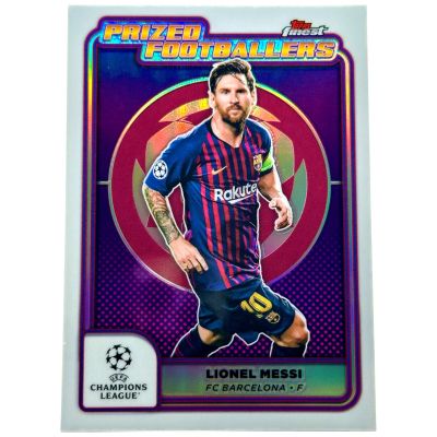 Lionel Messi 2024-25 Topps Finest UEFA Prized Footballers #PF-1 FC Barcelona