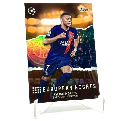 Kylian Mbappe 2023-24 Topps UEFA Club Competitions - ORANGE 25/25 #EN-22 PSG