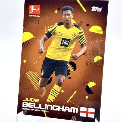 Jude Bellingham 2022-23 Topps Bundesliga International Stars 09/25 Borussia Dortmund