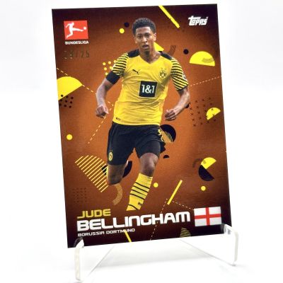 Jude Bellingham 2022-23 Topps Bundesliga International Stars 09/25 Borussia Dortmund