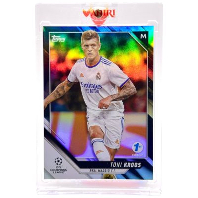 Toni Kroos 2021-22 Topps UEFA Champions League 1st Edition BLACK FOIL 03/10 #13 Real Madrid