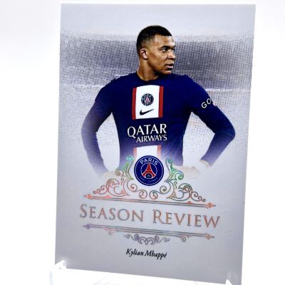 Kylian Mbappe 2022-23 Futera Paris Saint-Germain Season Review 03/05 #SRP19 PSG